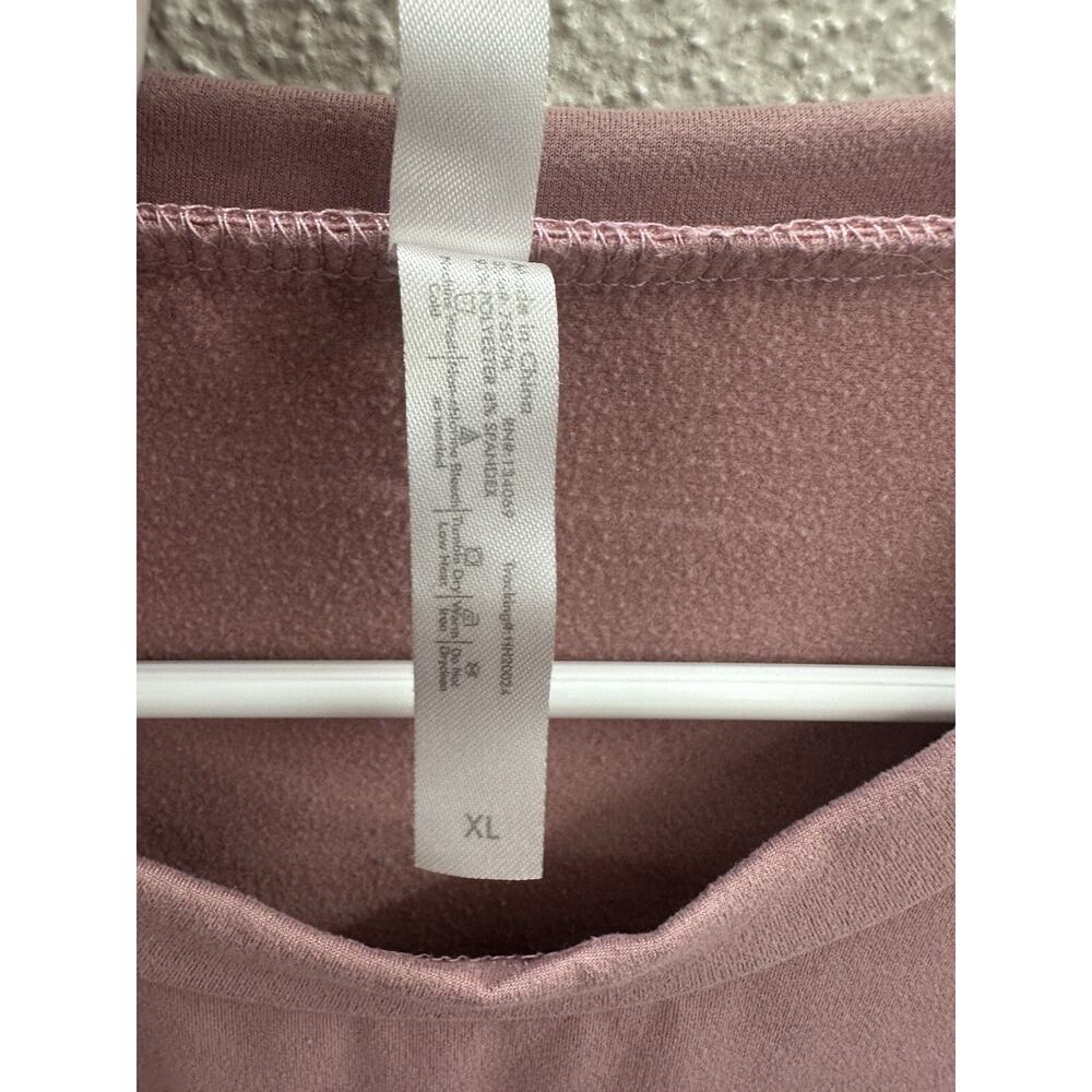 Embrace Life Athleisure Womens Top Size XL Pink Long Sleeve Pullover Soft - Picture 5 of 10